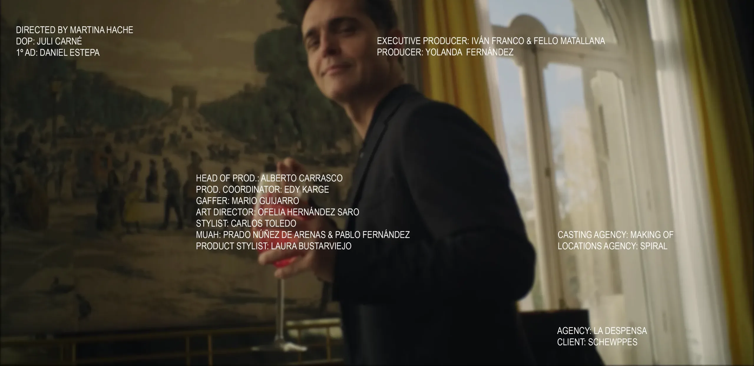 Imagen de Del guion al brindis: Schweppes Selection con Pedro Alonso