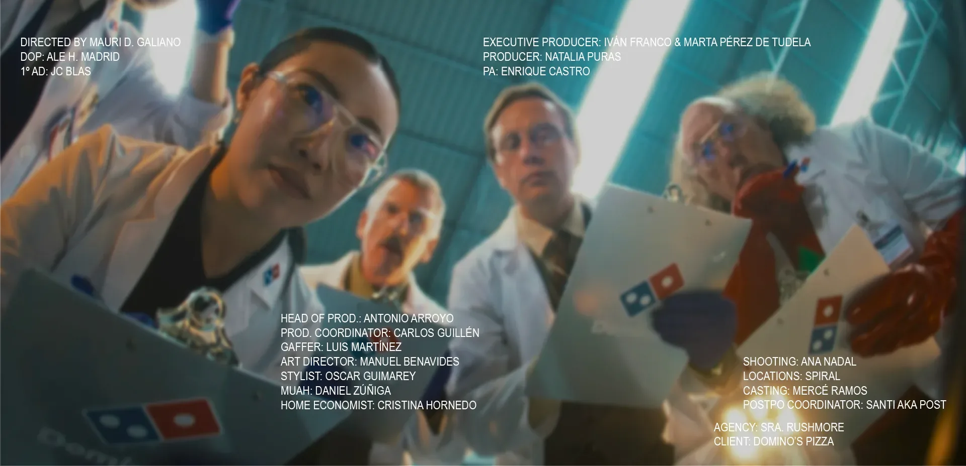 Imagen de Zissou produce la campaña “aplastante” de Domino’s Pizza